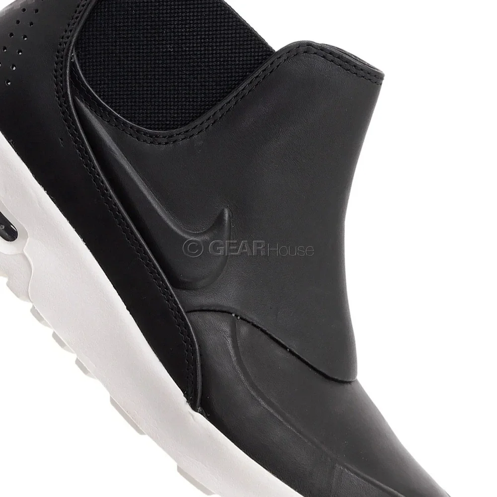 Nike Air Max Thea Mid Womens Size 11 Shoes Ankle Boots Black Leather  - NEW_3